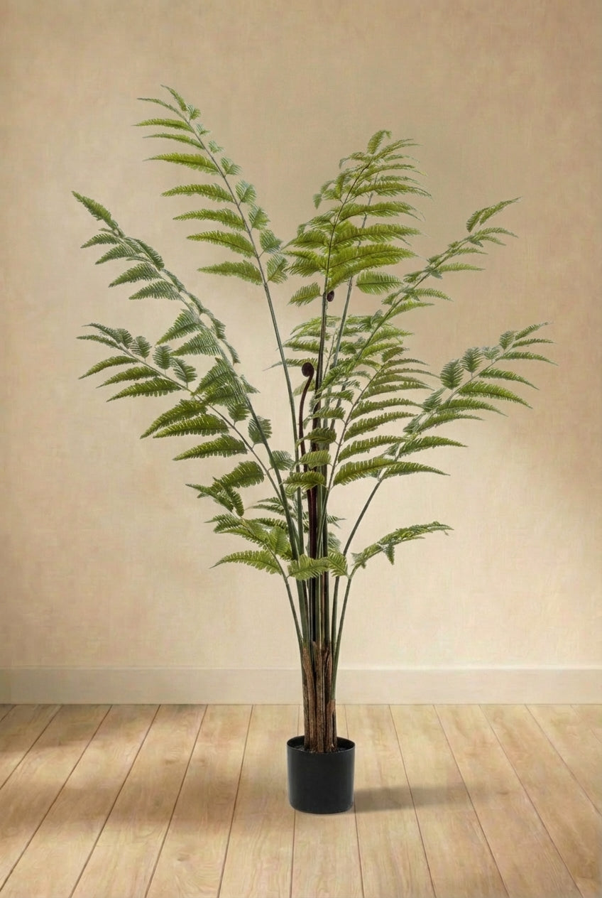 Fougère plante artificielle (h180cm / Ø17cm)
