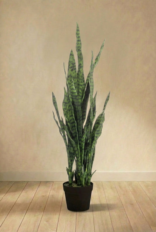 Sanseveria Black Coral plante artificielle (h100cm / Ø12cm)