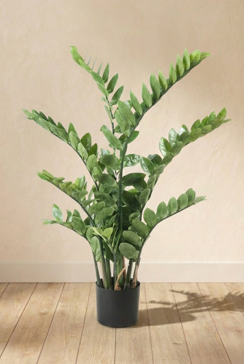 Zamioculcas plante artificielle (h110cm / Ø14cm)